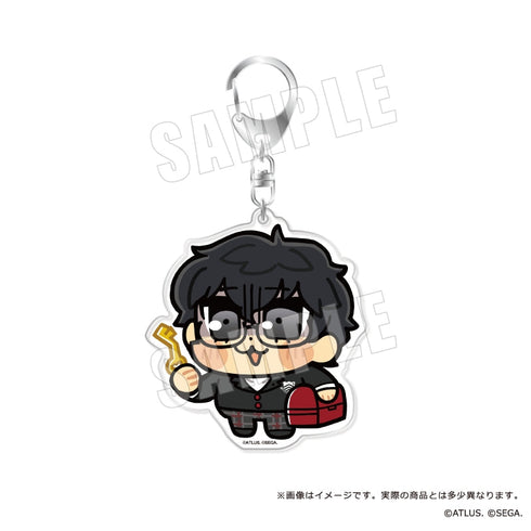 『ペルソナ5 ザ・ロイヤル』主人公×ぶくぶ おおきめアクリルキーホルダー 07 器用さ ランク1